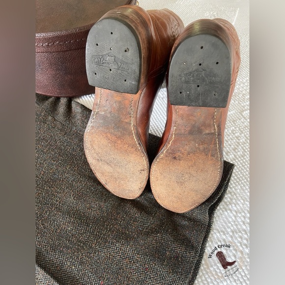 FRYE | Yellow Stitched Boots - Picture 6 of 8